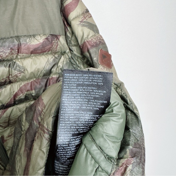 Burton Mens Xlarge Insulated Camo Outdoor Puffer Jacket - Picture 10 of 16